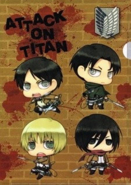 Shingeki no Kyojin Picture Drama - Attack on Titan: Chibi Theater - Fly, Cadets, Fly!, Shingeki no Kyojin: Chimi Kyara Gekijou - Tondeke! Kunren Heidan, Attack on Titan Picture Drama